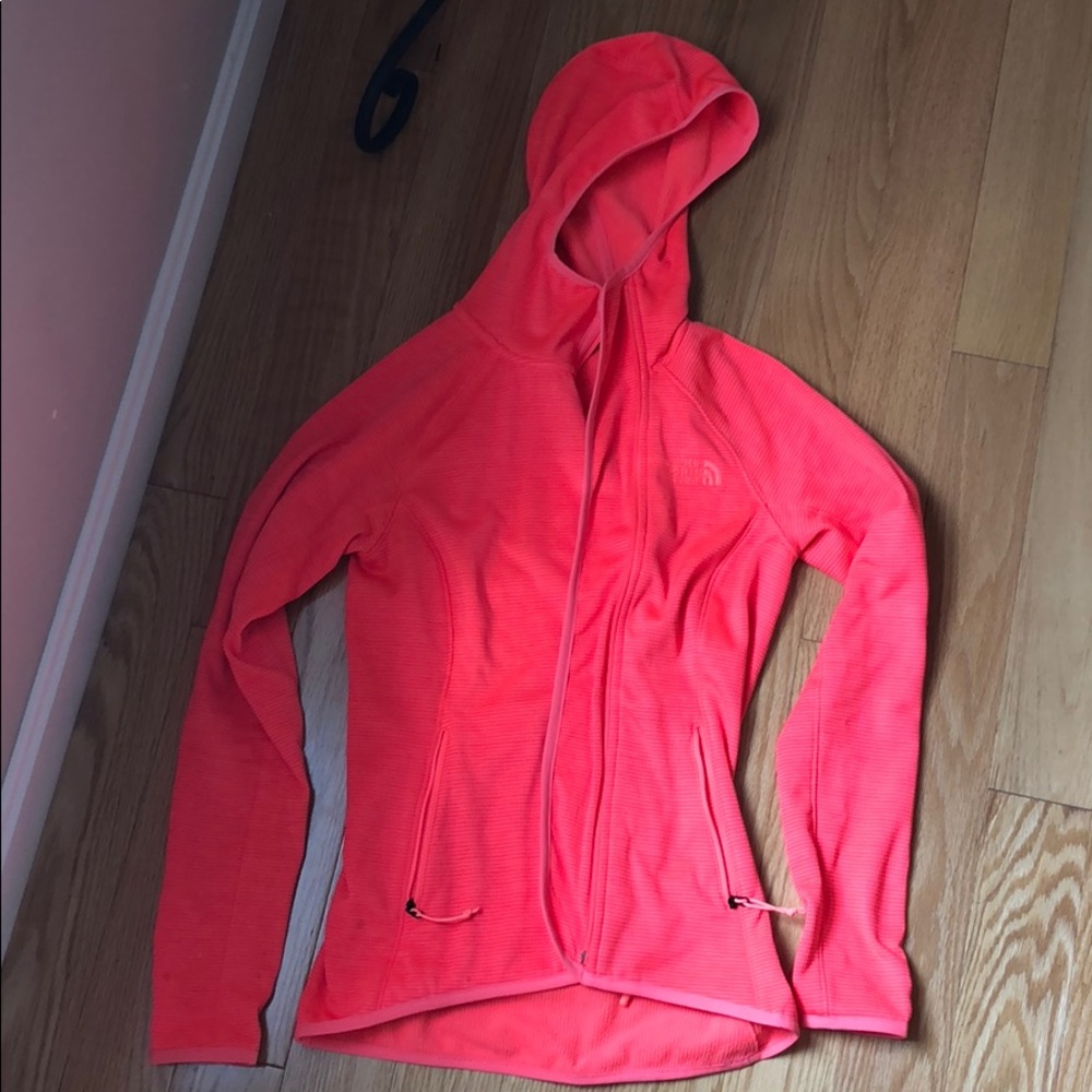 North Face Zip Up Sweatshirt